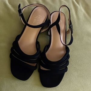 Franco Sarto black sandals
